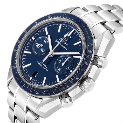 omega speedmaster summer blue|omega speedmaster moonwatch blue.